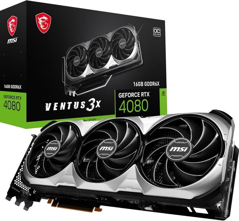 【美品】MSI VENTUS 3X GEFORCE RTX 4080 16GB Magazine Luiza | Pra você é Magalu!